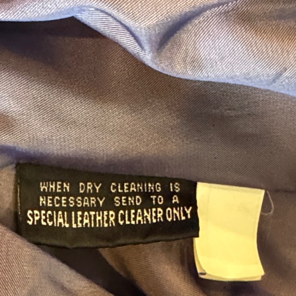 Wilsons Pelle Studio Classic Black Leather Jacket Size Medium - Picture 7 of 14